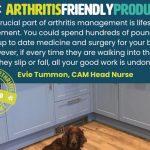Canine arthritis friendly flooring
